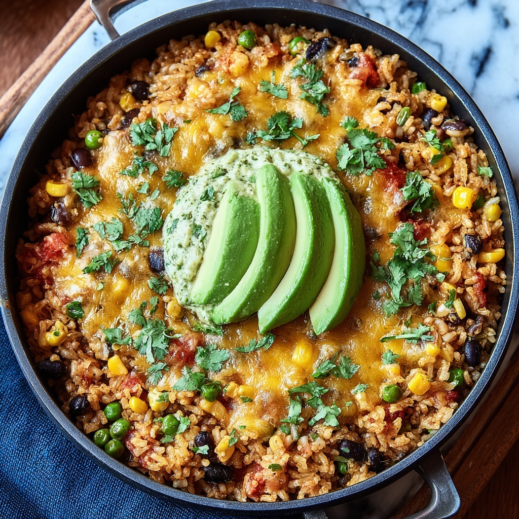 Taco Rice Skillet Recipe - Recipe Image