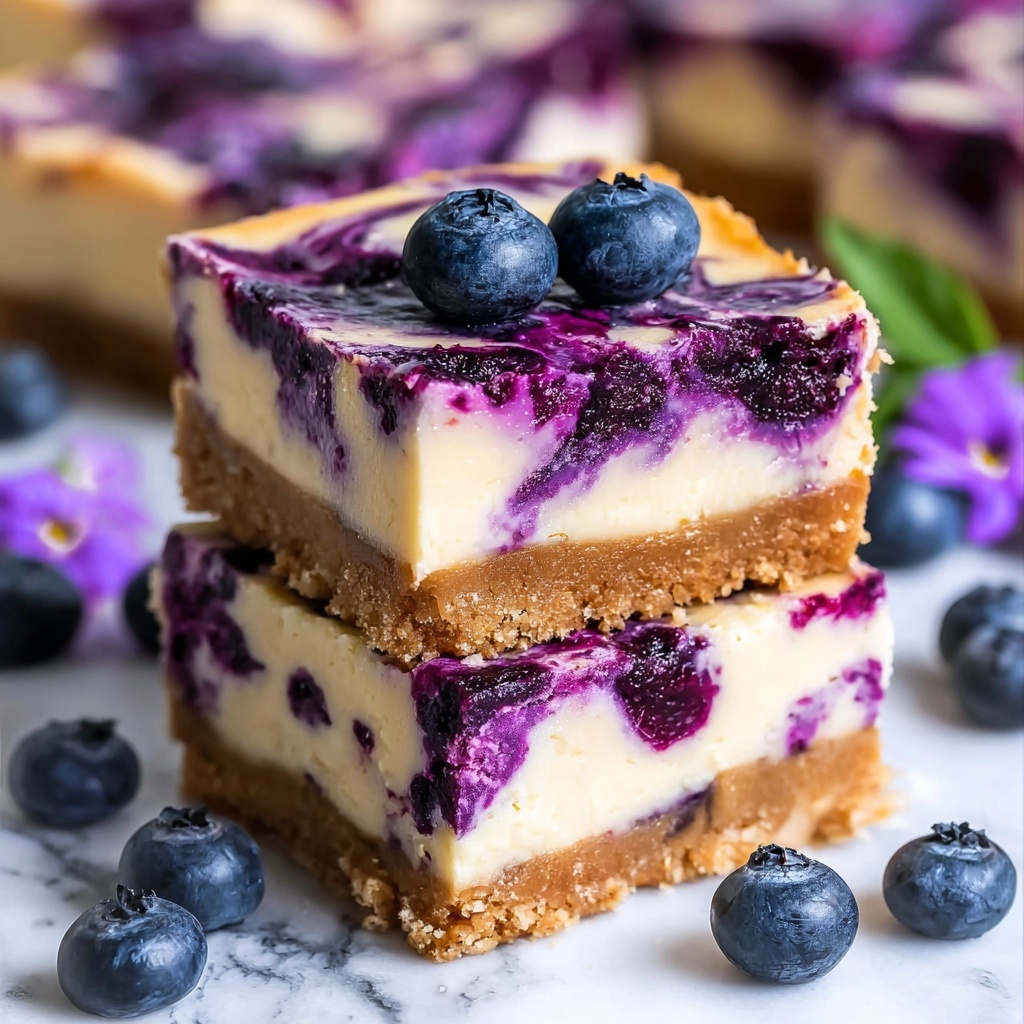 Blueberry Cheesecake Bars Recipe - Recipe Image