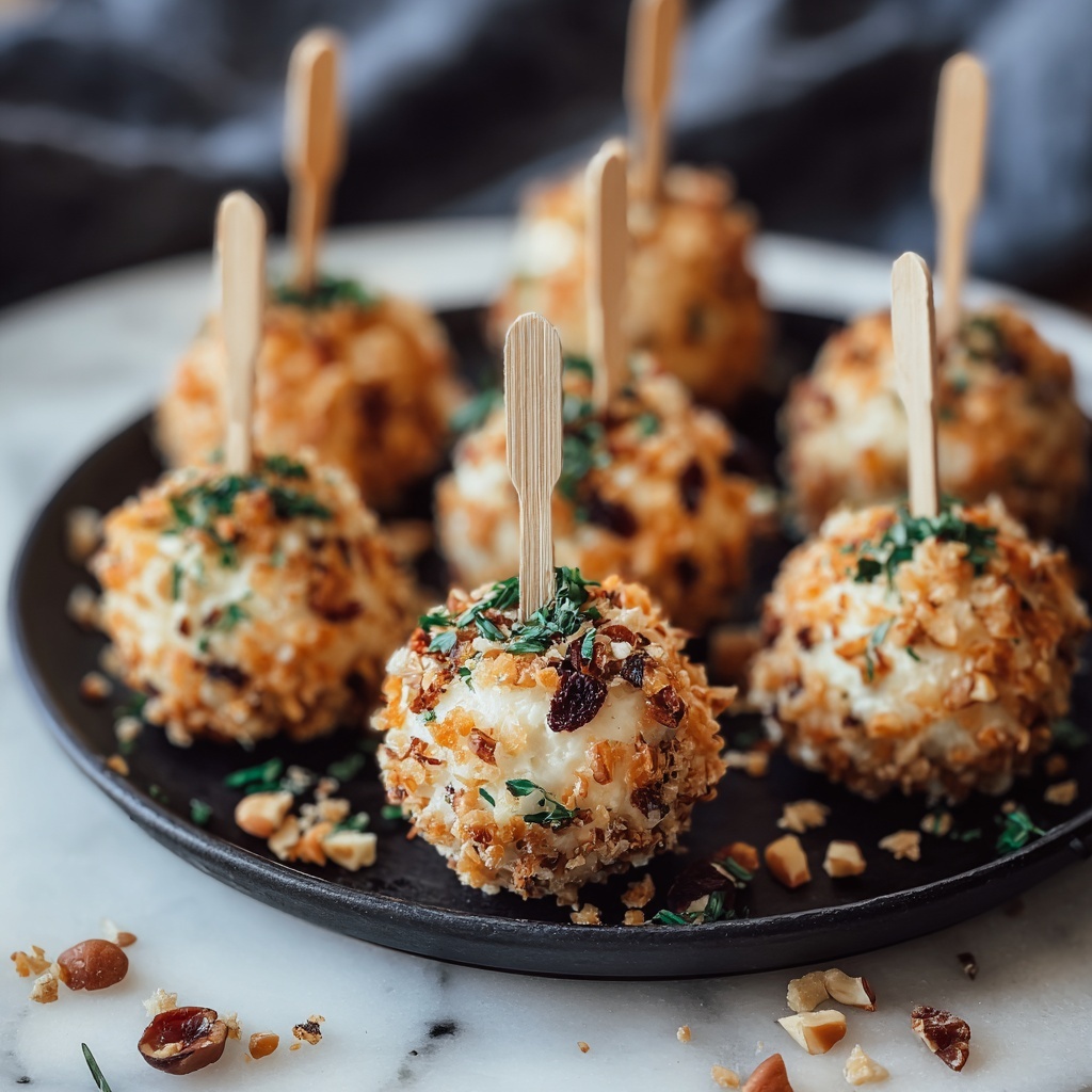 Mini Cheese Ball Bites Recipe - Recipe Image