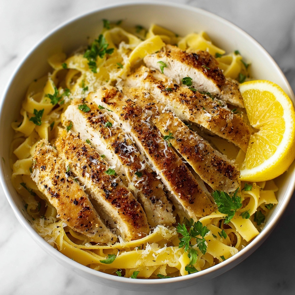 Lemon Chicken Pasta Recipe - Recipe Image