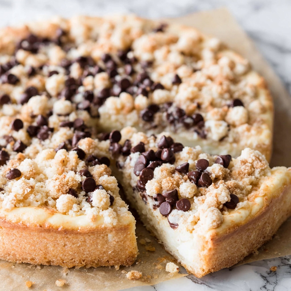 Chocolate Chip Dessert Pizza Recipe - Recipe Image