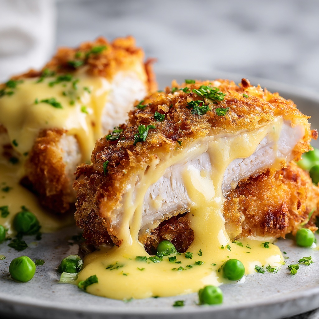 Creamy Chicken Cordon Bleu Recipe - Recipe Image