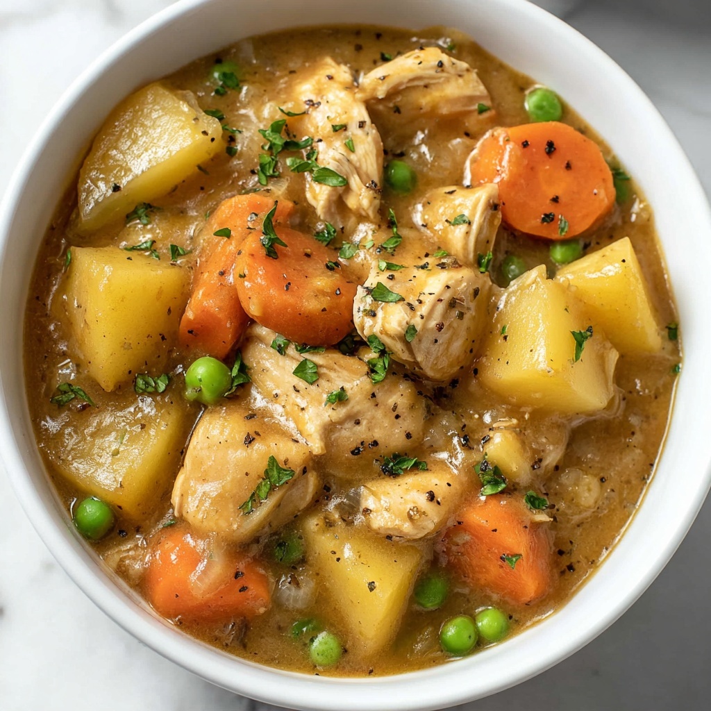 Slow Cooker Chicken Stew Recipe - Recipe Image