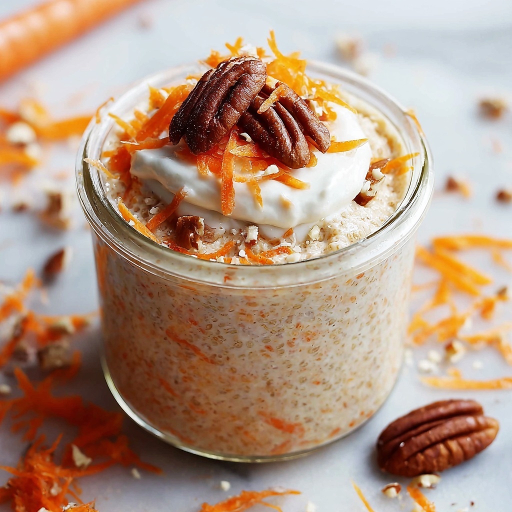 Carrot Cake Protein Overnight Oats Recipe - Recipe Image