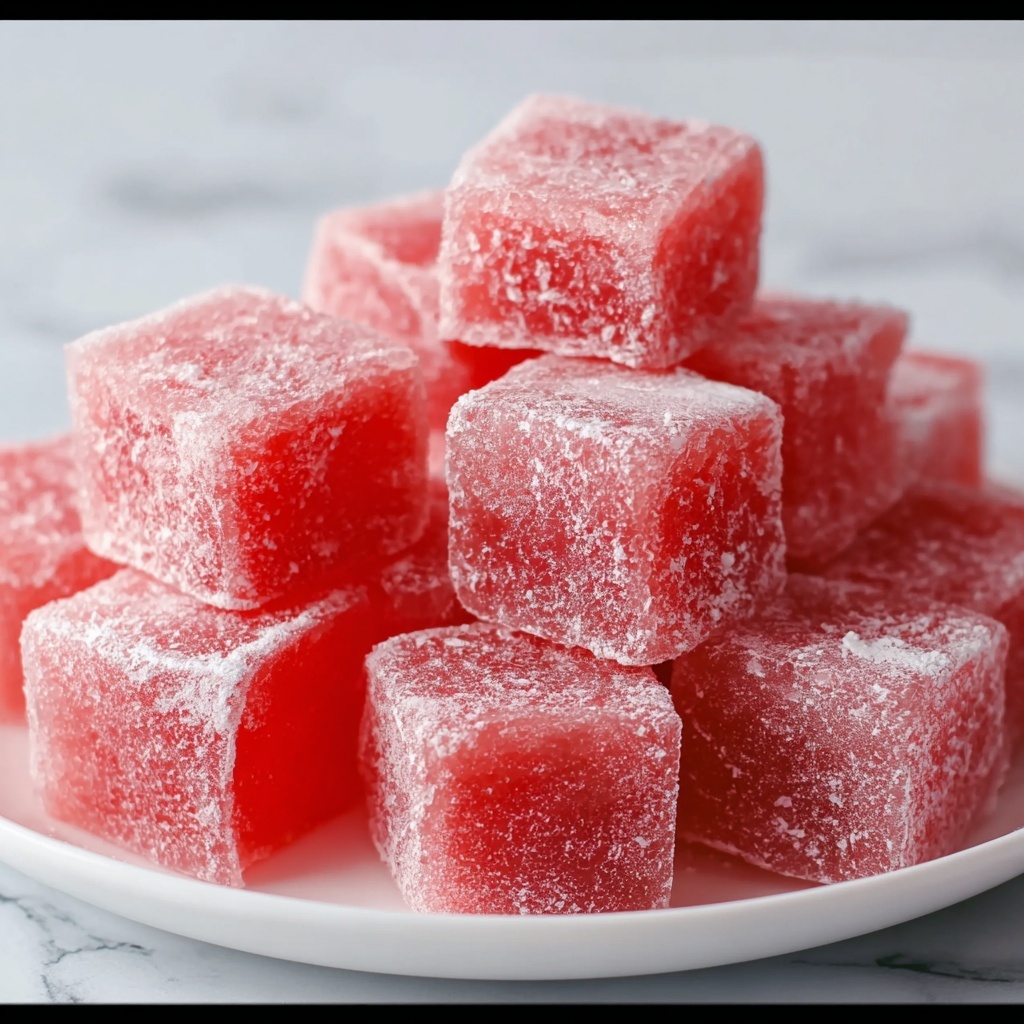 Watermelon Mochi Recipe - Recipe Image