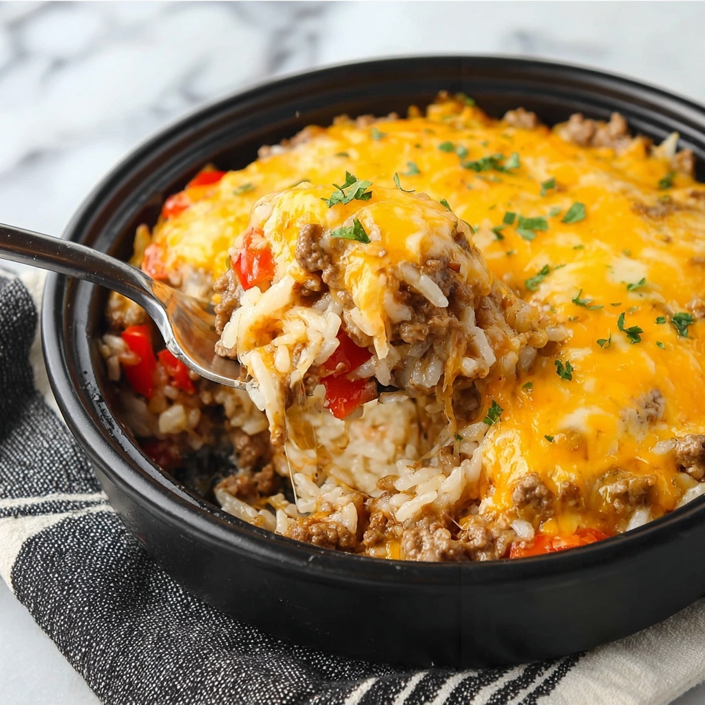 Cheesy Taco Rice Recipe - Recipe Image
