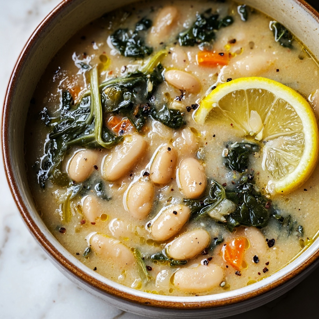 Nourishing White Bean and Lemon Soup Recipe - Recipe Image