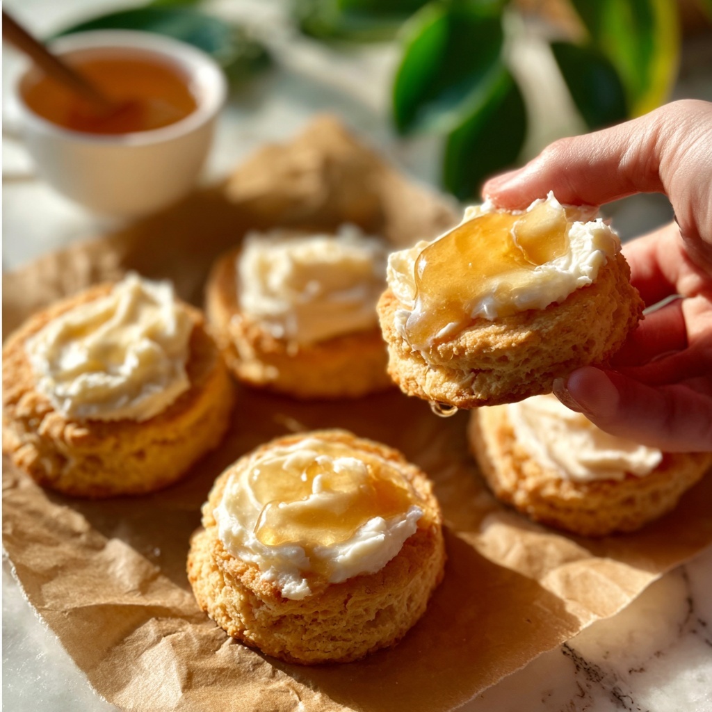 Honey Buttercream Cornbread Cookies Recipe - Recipe Image