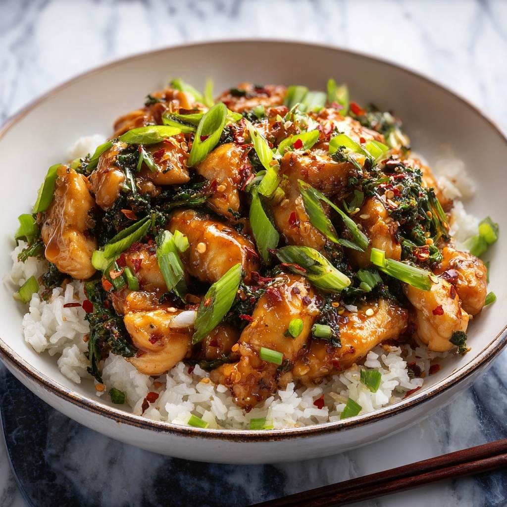 Scallion Chicken Recipe - Recipe Image