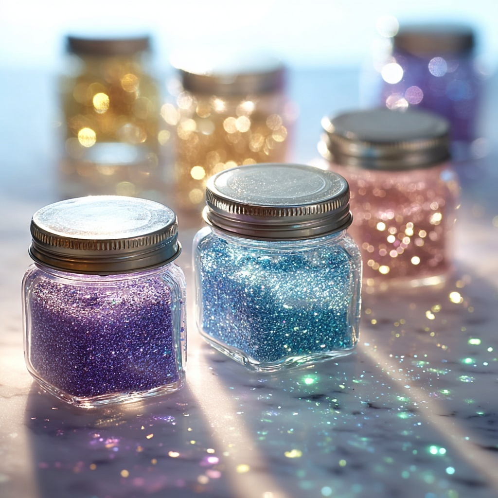 Suncatcher Glitter Jar: Create Sparkling Magic Recipe - Recipe Image