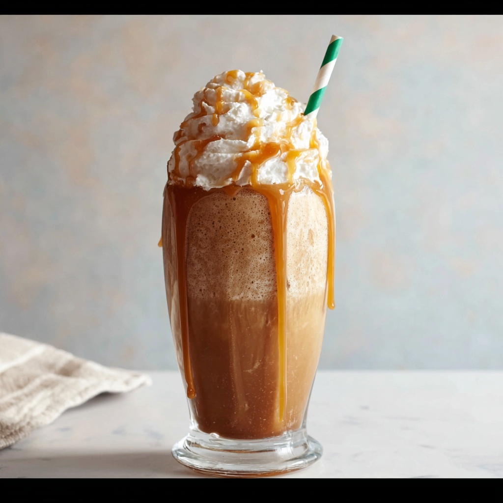 Caramel Frappe Recipe - Recipe Image