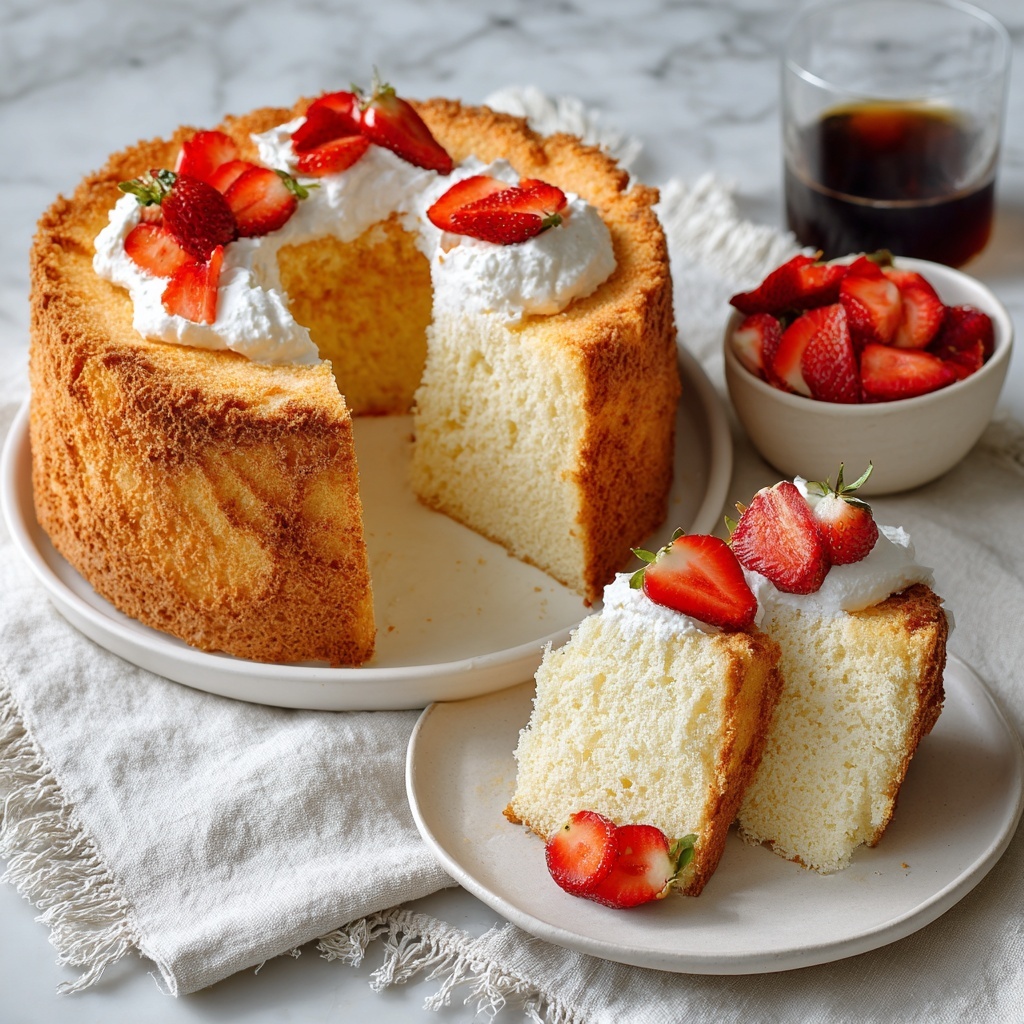 Angel Food Cake Recipe - Recipe Image