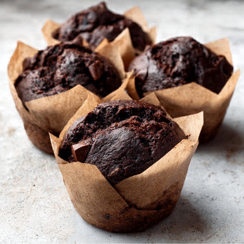 Olympic Village Chocolate Muffins Recipe - Recipe Image