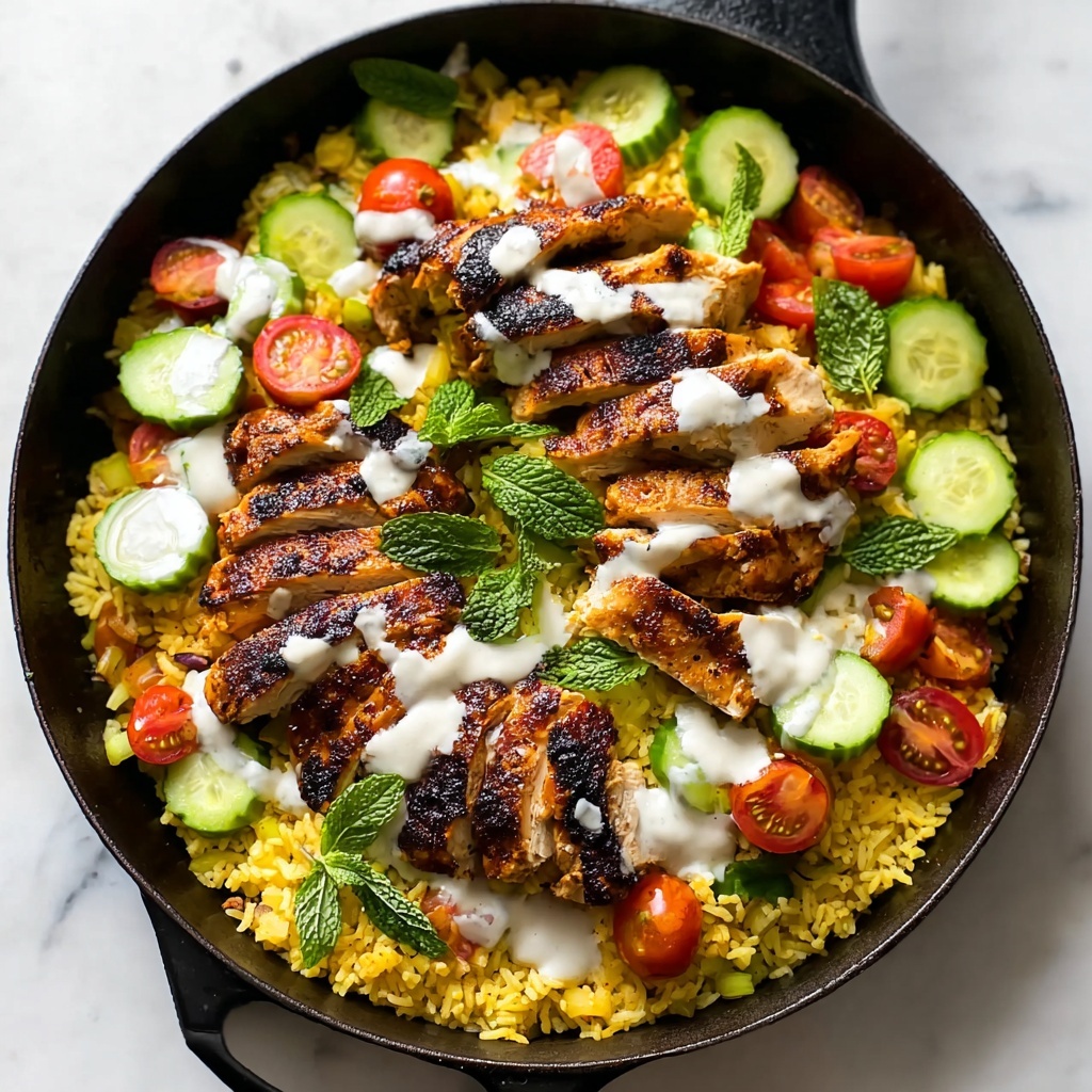 Lemon Herb Chicken Shawarma Casserole Recipe - Recipe Image