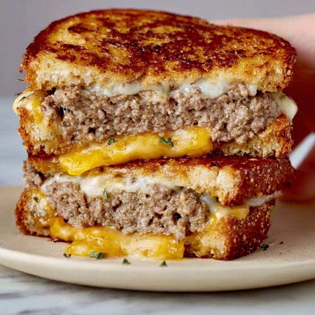 Patty Melt with a Special Secret Sauce Recipe - Recipe Image
