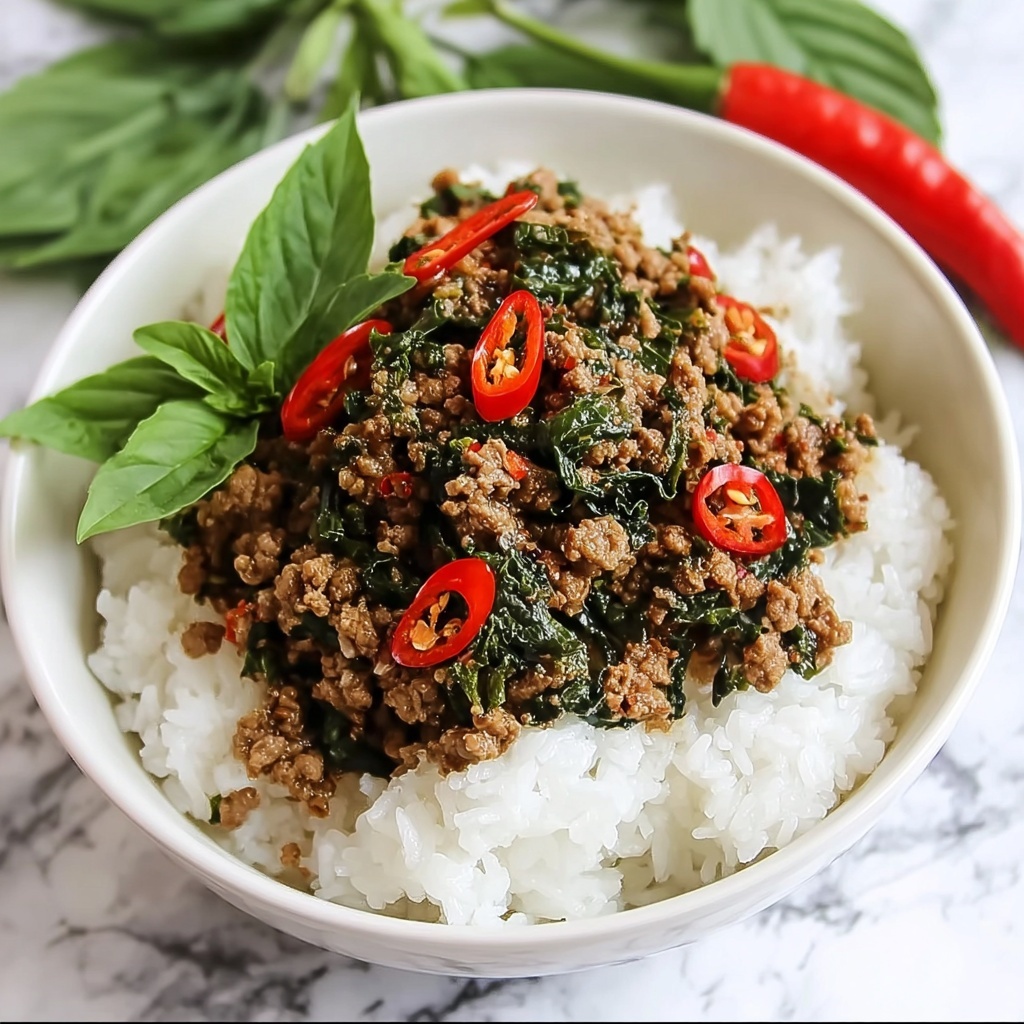 Thai Basil Chicken Recipe - Recipe Image