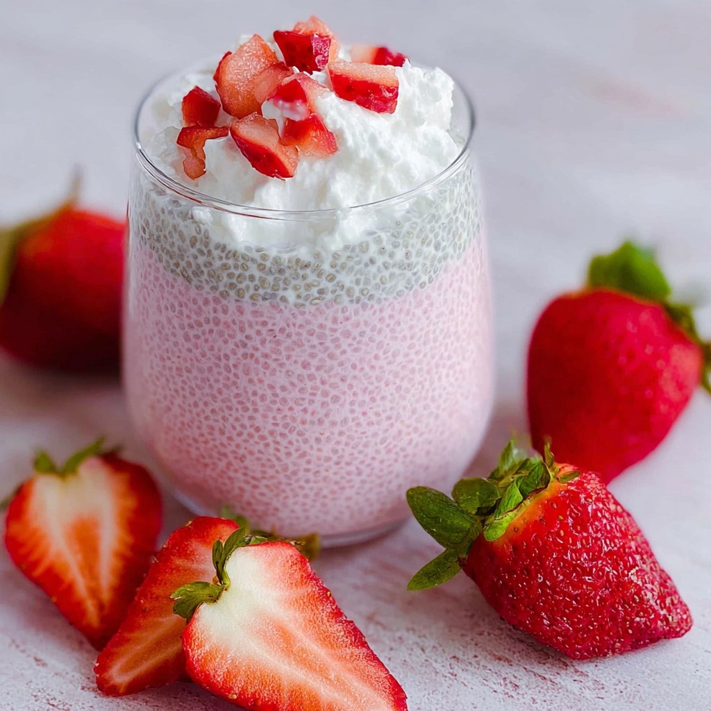 Strawberry Chia Pudding Recipe - Recipe Image