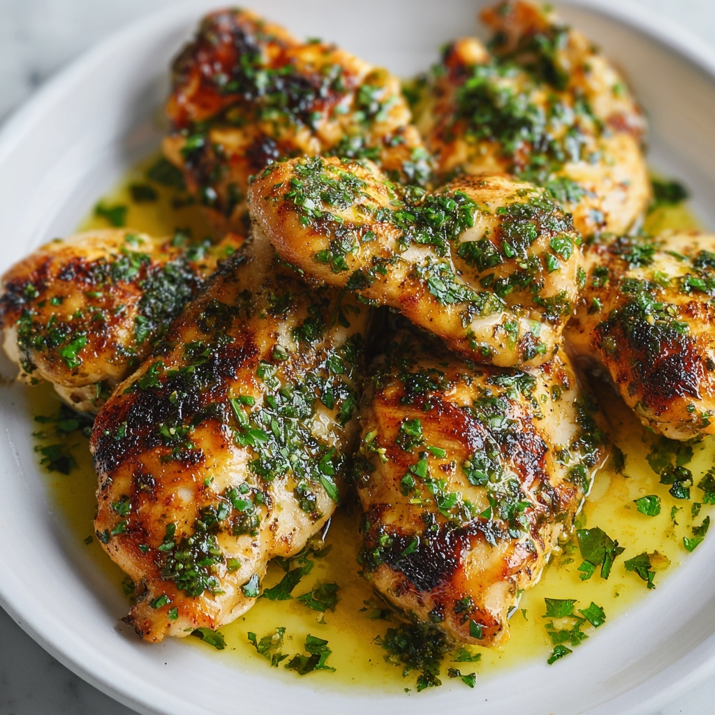 Easy Cilantro Pesto Chicken Tenders Recipe - Recipe Image