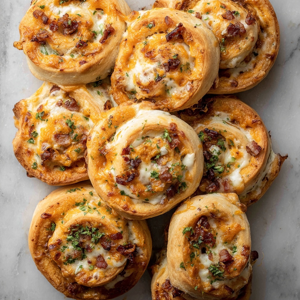 Baked Jalapeño Popper Pinwheels Recipe - Recipe Image
