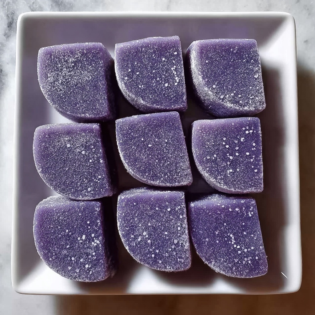 Ube Mochi Recipe - Recipe Image