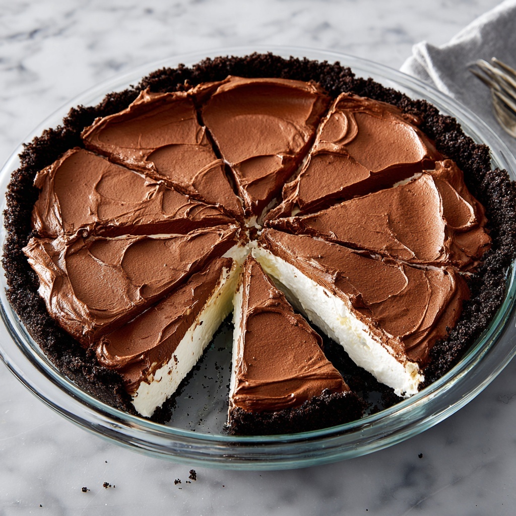Peppermint Pattie Pie Recipe - Recipe Image