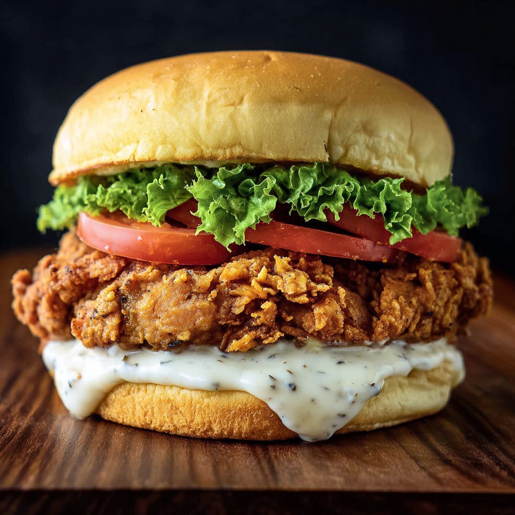 Chicken Fried Steak Sandwich Recipe - Recipe Image