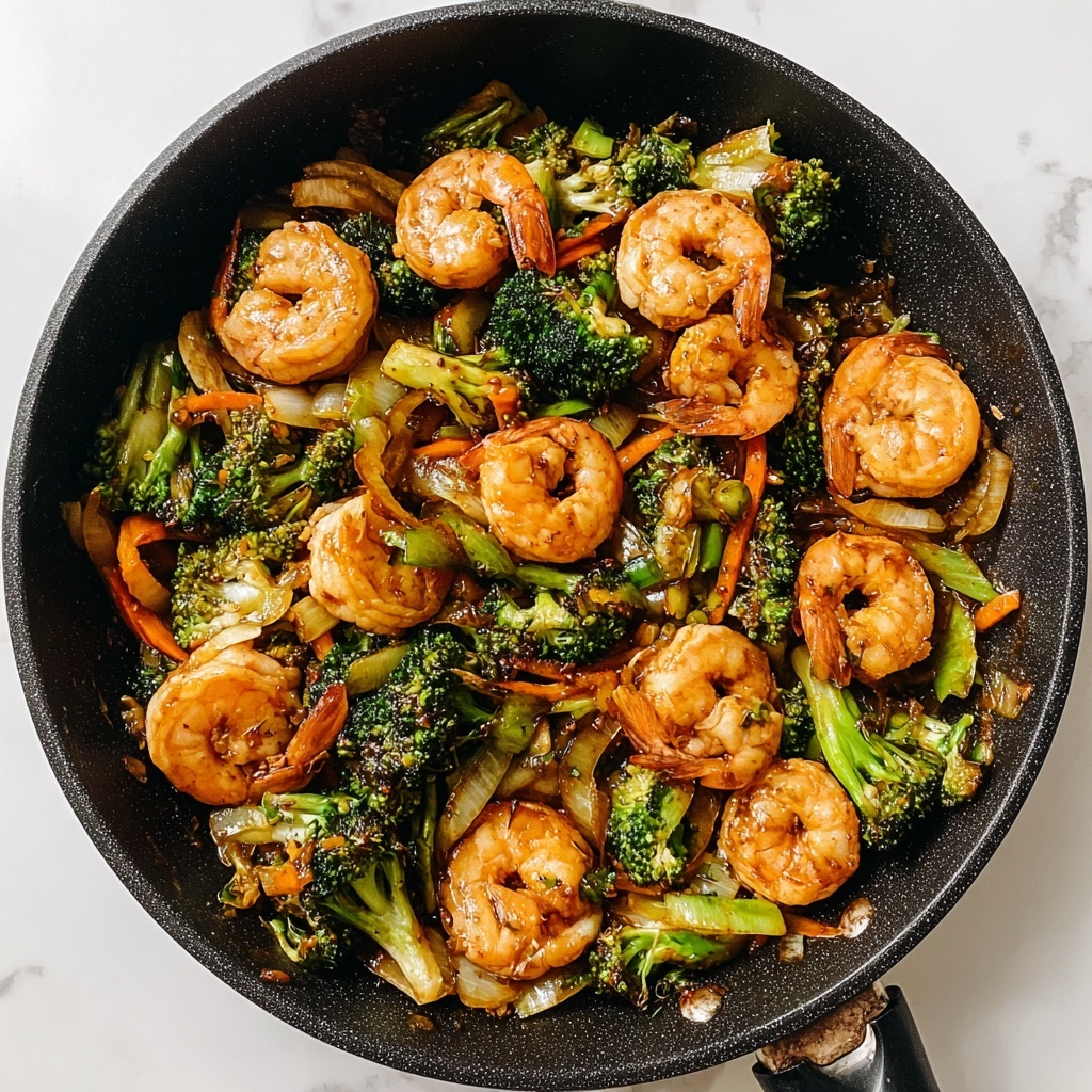 Honey Garlic Shrimp & Zucchini Stir-Fry Recipe - Recipe Image