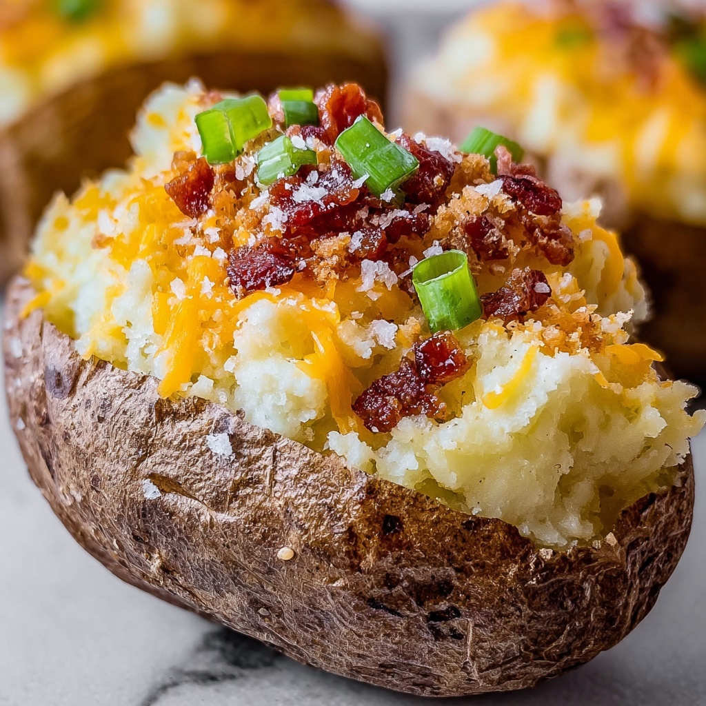 Baked Potatoes on the Grill Recipe - Recipe Image