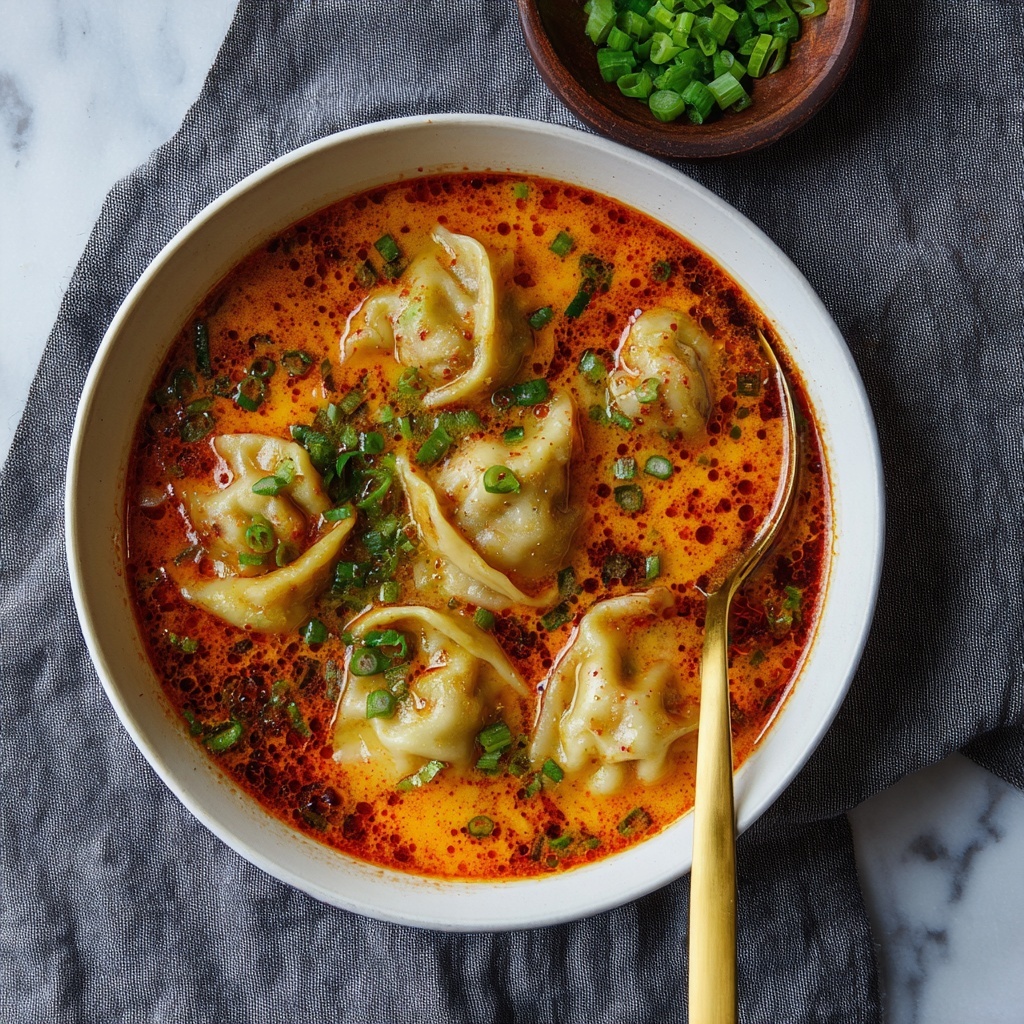 Coconut Curry Soup with Dumplings Recipe - Recipe Image