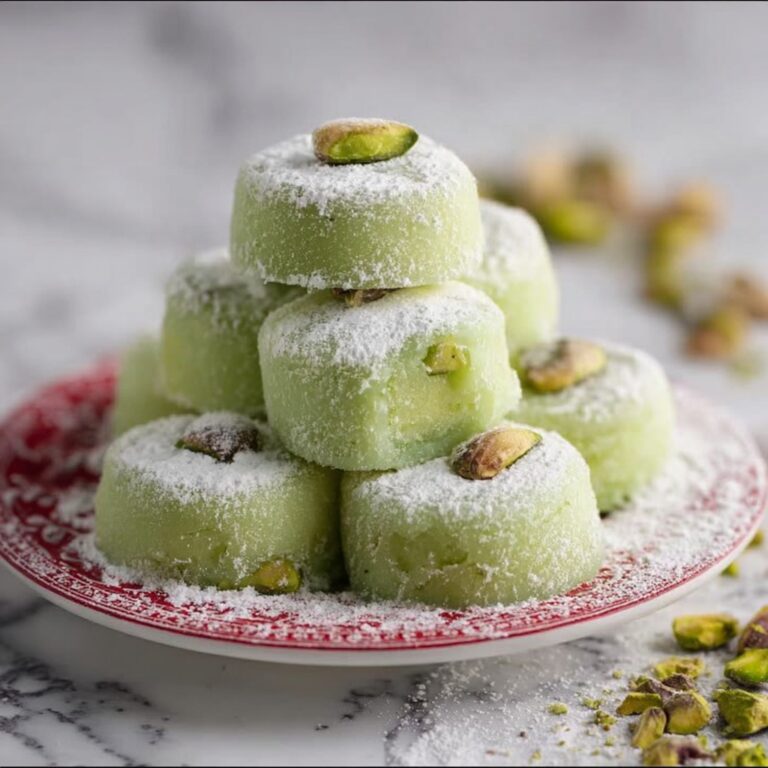 Homemade Pistachio Wedding Cookies Recipe