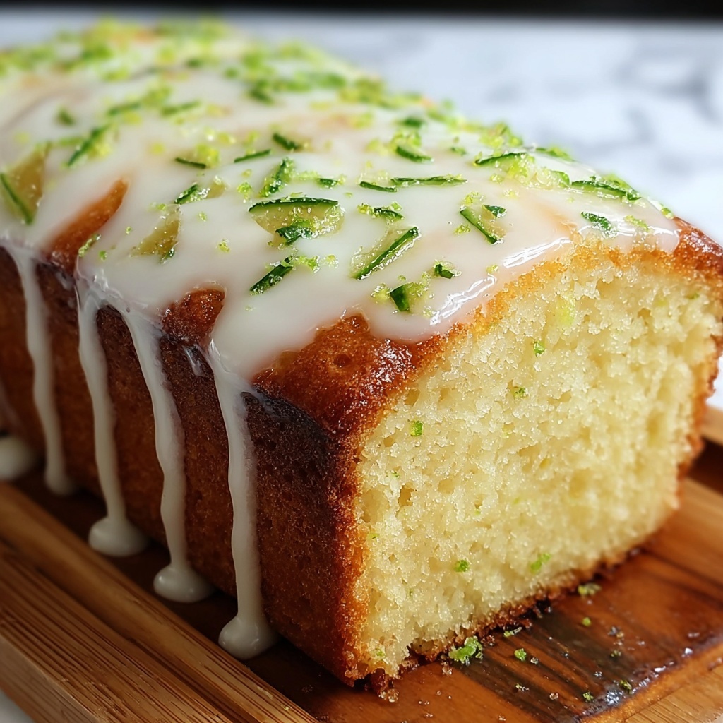 Key Lime Pound Cake Recipe - Recipe Image
