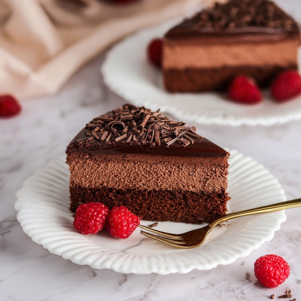 No-Bake Victoria Sponge Mousse Slice Recipe - Recipe Image