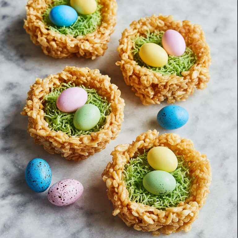 Adorable Rice Krispie Nests Recipe