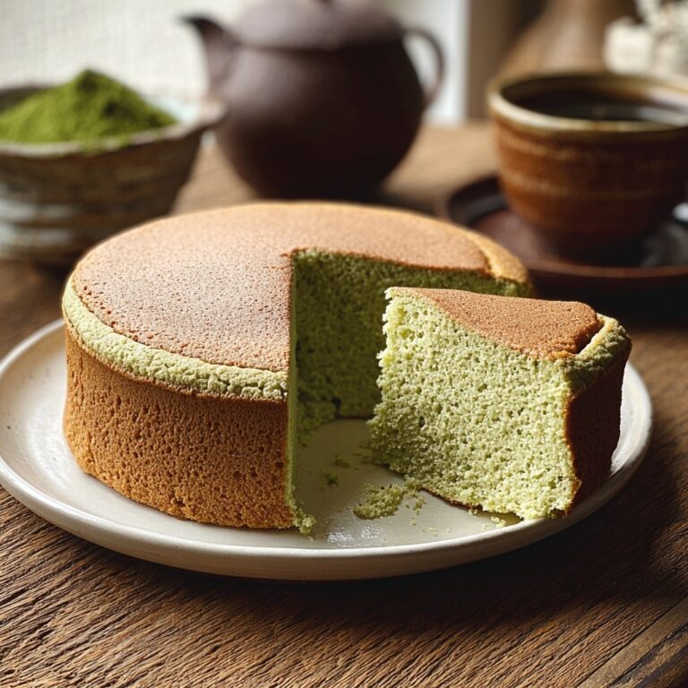 Matcha Pound Cake Recipe