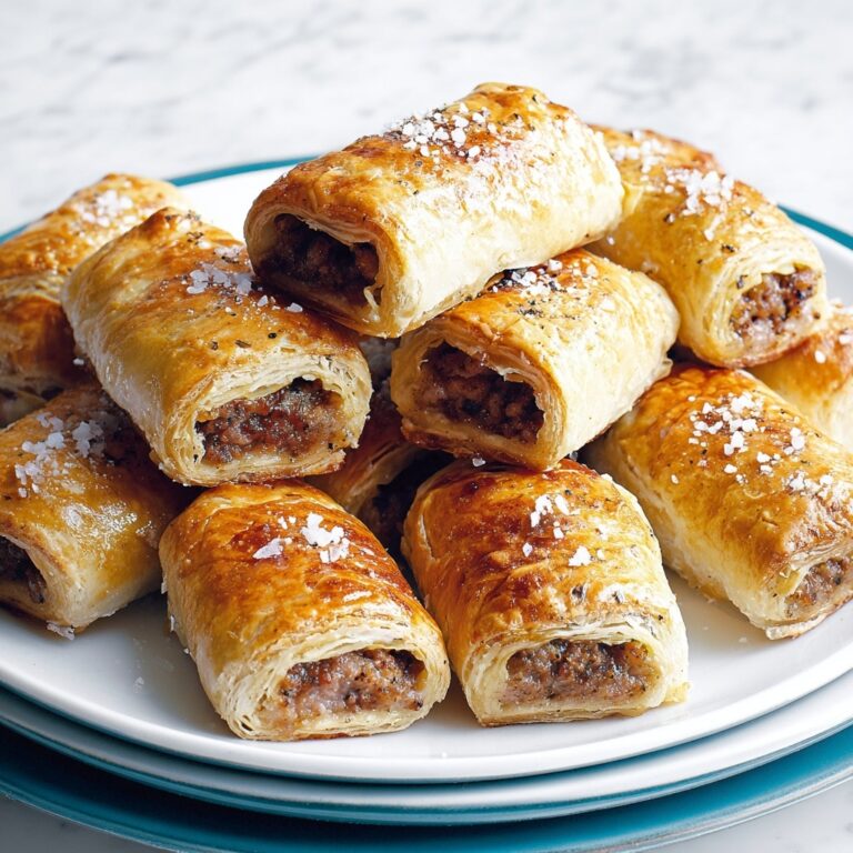 Turkey Cranberry Sausage Rolls Recipe