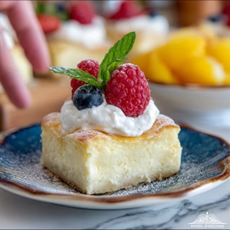 Lemon Custard Cake Recipe