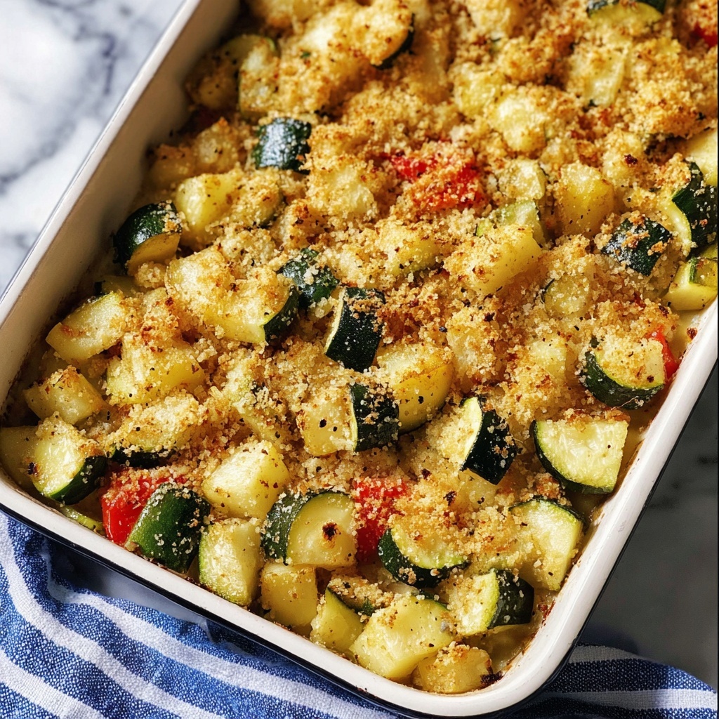 Zucchini Potato Bake Recipe - Recipe Image