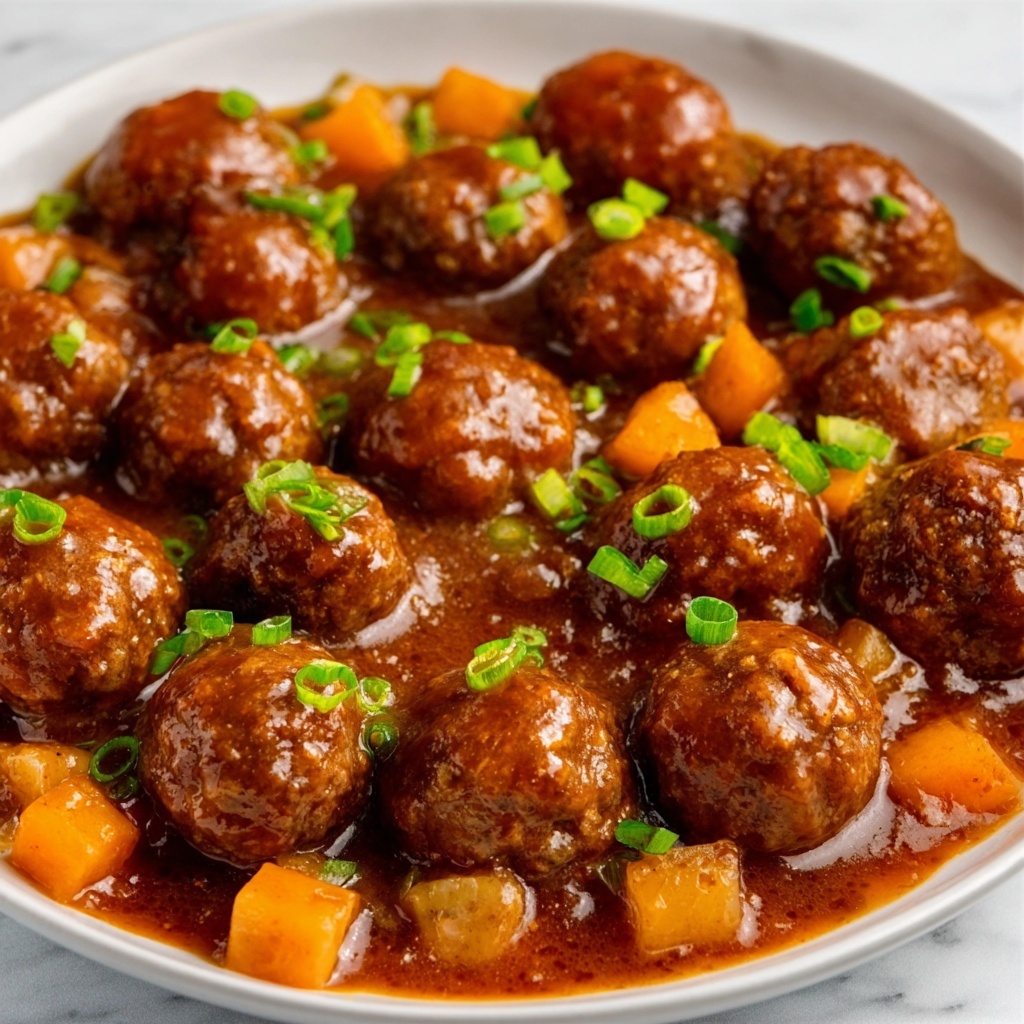 Pineapple BBQ Meatballs Recipe - Recipe Image
