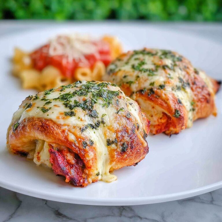 Chicken Parmesan Crescent Rolls Recipe