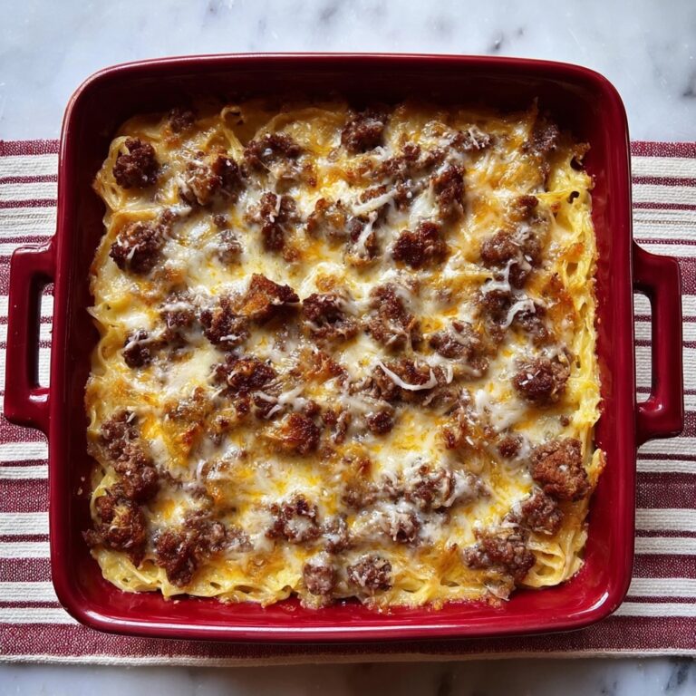Maple Sausage and Waffle Casserole Recipe