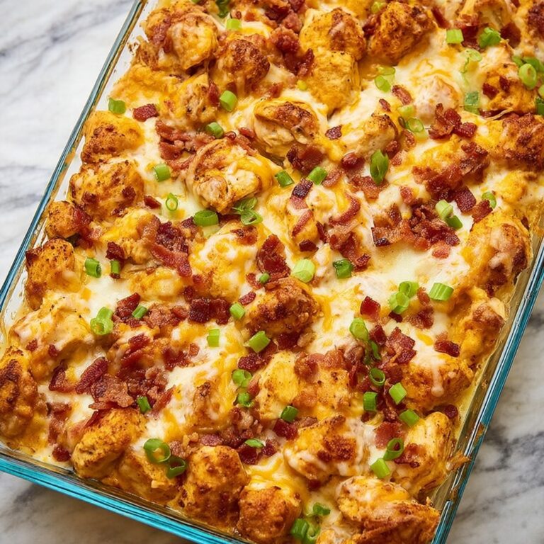 BBQ Chicken Bubble Up Pizza Recipe