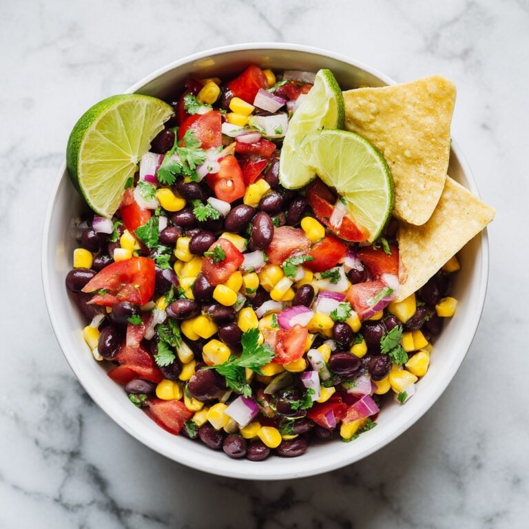 Zesty Black Bean Corn Salsa Recipe