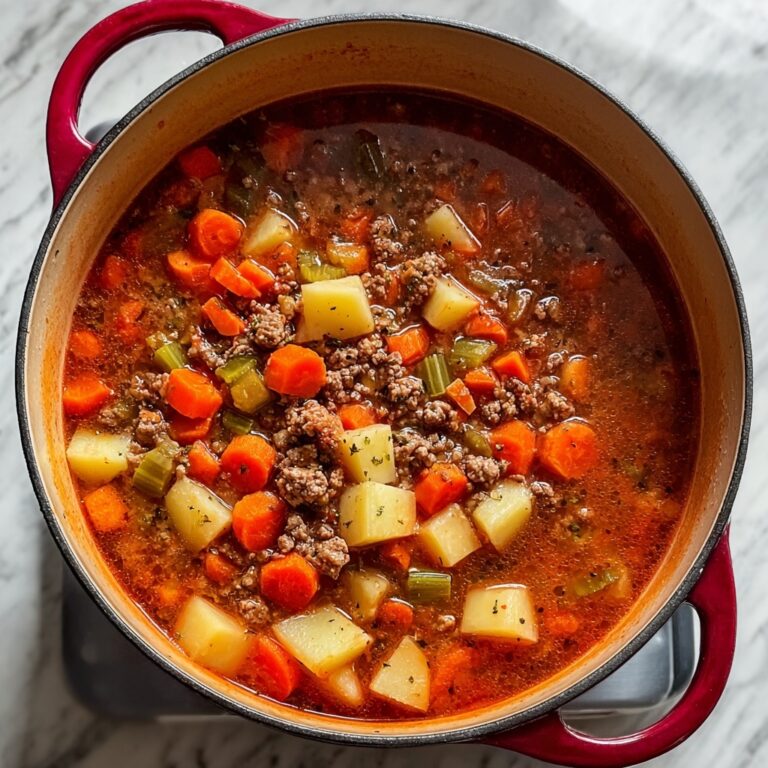 Vegetable Beef Soup Recipe