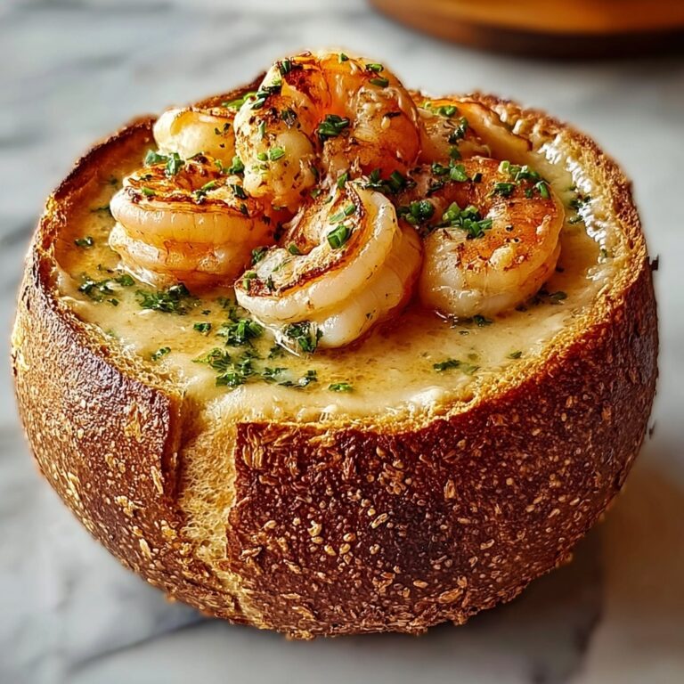Stuffed Seafood Bread Bowl Recipe