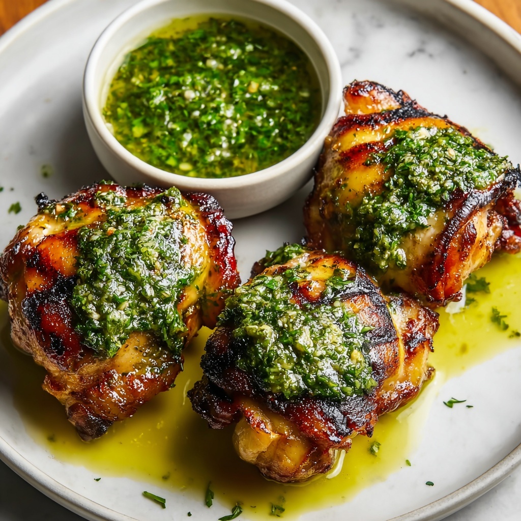 Chimichurri Chicken Thighs Recipe - Recipe Image