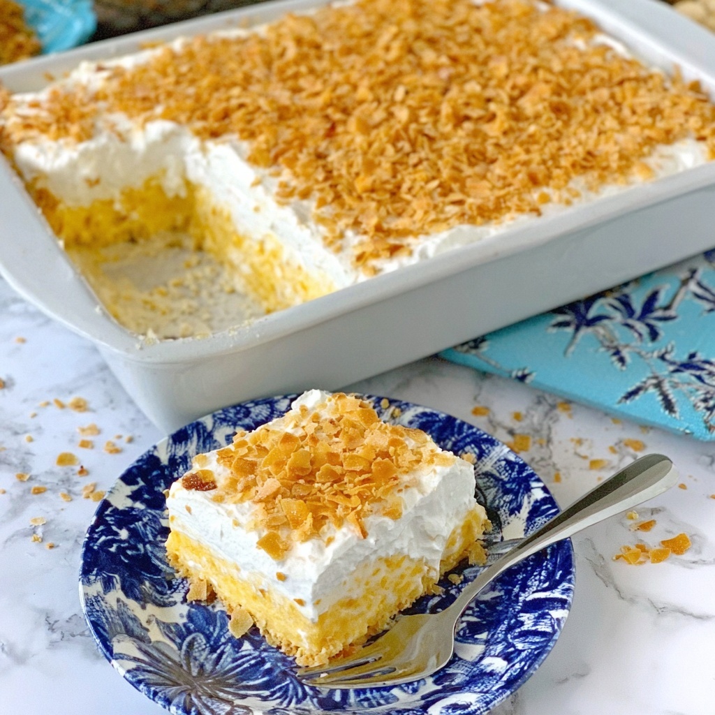 Hawaiian Pineapple Cake Recipe - Recipe Image