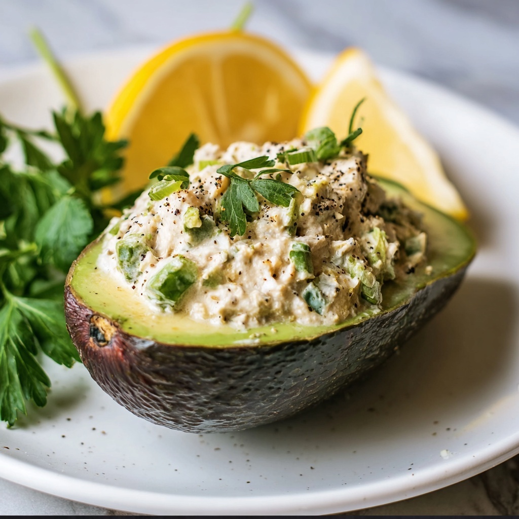 Salmon Stuffed Avocados Recipe - Recipe Image