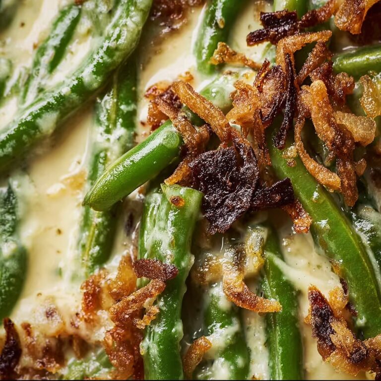 Homemade Green Bean Casserole Recipe