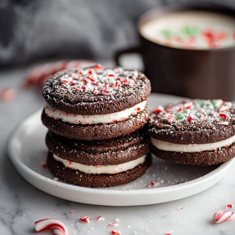 Peppermint Hot Chocolate Cookies Recipe
