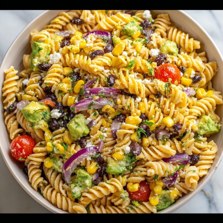 Mexican Pasta Salad With Creamy Dressing Recipe